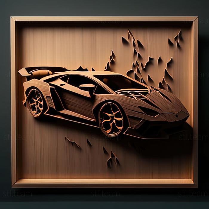 Vehicles Lamborghini Silhouette
